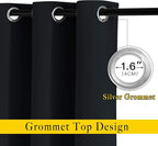 NICETOWN Blackout Curtains for Windows 54 inch Length - Image 2