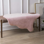 Ashler HOME DECO Ultra Soft Faux Rabbit Fur Chair Couch Cover Area Rug - Image 4
