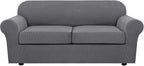 H.VERSAILTEX 3 Piece Stretch Sofa Covers by HVERSAILTEX