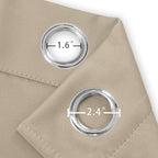 LEMOMO Khaki Thermal Blackout Curtains/42 x 95 Inch/Set of 2 Panels Room - Image 5