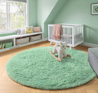 Amdrebio Sage Green Round Rug 6Ft - Image 7