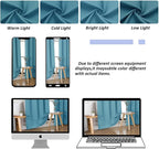 Simplebrand Ava Turquoise Short Blackout Curtains - Image 8