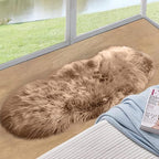 ORINOVA Beige Faux Sheepskin Fluffy Fur Rugs by ORINOVA
