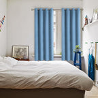 BGment Room Darkening Curtains 63 Inches Long - Image 2
