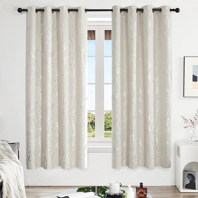 Deconovo Living Room Curtains, Room Darkening Curtain, Thermal Insulated - Image 2