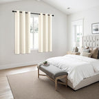 MIULEE Birch Blackout Curtains for Bedroom Living Room 63 Inches Long 2 Panels - Image 6