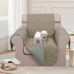 U-NICE HOME Reversible Oversized Chair Covers Quilted Water Repellent Pet - Image 2