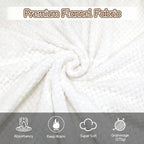 4 Pack Fleece Throw Blankets 50x60 Inches - Image 4