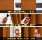 Yakamok 100% Blackout Curtain Panels 63 inches Cold and Light Blocking Drapes - Image 5
