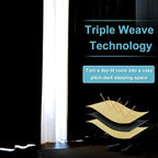 RYB HOME Blackout Curtains for Bedroom - Image 6