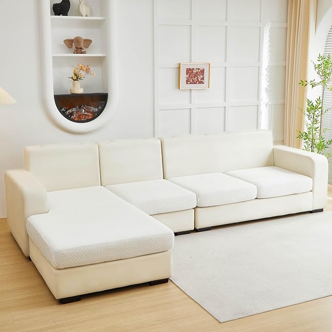 Couch Covers for 3 Cushion Sofa Pet Friendly Couch Cushion Covers Universal - Image 8