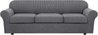 H.VERSAILTEX 4 Piece Stretch Sofa Covers by HVERSAILTEX