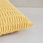 Fancy Homi 4 Packs Yellow Spring Decorative Throw Pillow Covers 18x18 Inch - Image 4