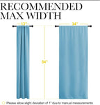 NICETOWN Kitchen Curtains for Small Windows, Privacy Thermal Insulated Blackout - Image 7