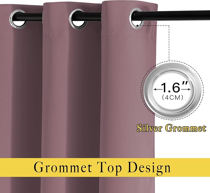 NICETOWN Living Room Curtains 95 inches Long - Image 2
