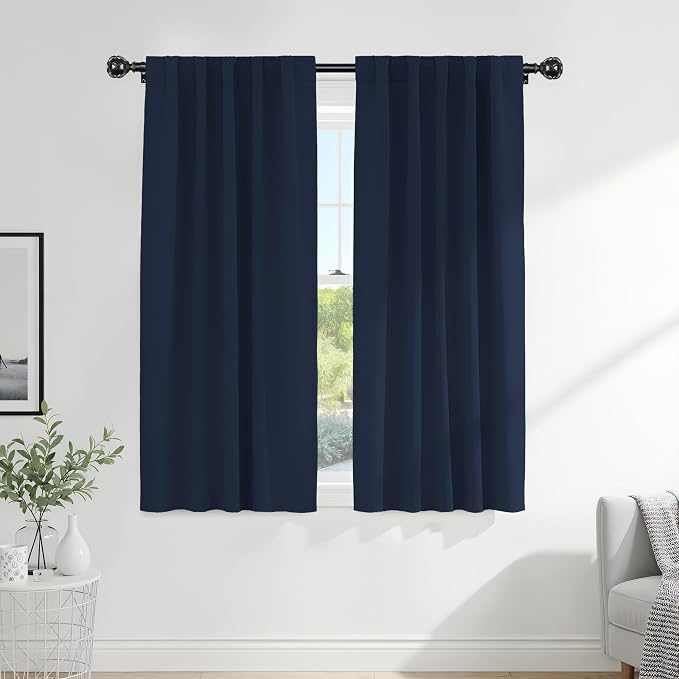 PONY DANCE Blackout Curtains for Bedroom by PONYDANCE