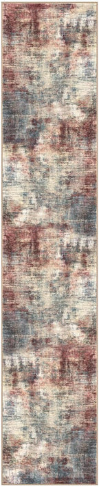 IOHOUZE Abstract Runner Rug 2x10 Ft Washable Runners - Image 9