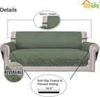 Easy-Going Sofa Slipcover Reversible Loveseat Sofa Cover Couch Cover - Image 3