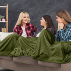 Buryeah 24 Pcs Flannel Throw Blanket Bulk 50 x 60 in Sleepover Blanket Outdoor - Image 5