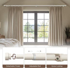 Lootkell Modern White Curtain Rods - Image 5