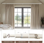 Lootkell Modern White Curtain Rods - Image 5