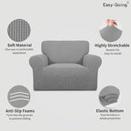 Easy-Going Stretch Oversized Chair Sofa Slipcover 1-Piece Couch Sofa Cover - Image 3