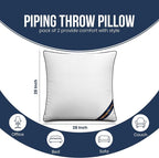 Utopia Bedding Throw Pillow Inserts, 28 x 28 Inches Decorative Indoor Pillows - Image 2