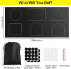 FADOTY Blackout Curtains for Bedroom, Portable 100% Black Out Window Cover Film - Image 4