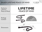 RTZEN Decorative Metal Curtain Tiebacks - Image 4