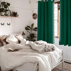 BGment Green Blackout Curtains for Bedroom - Image 2