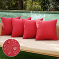 MIULEE Pack of 4 Decorative Throw Pillow Covers Linen Waterproof Pillow Covers by MIULEE