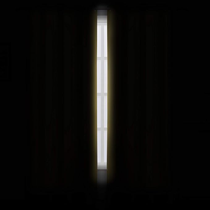 LEMOMO Yellow Thermal Blackout Curtains/42 x 95 Inch/Set of 2 Panels Room - Image 3