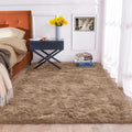 ORINOVA Beige 5x7 Area Rug Washable Shaggy Faux Sheepskin Fluffy Fur Rug by ORINOVA