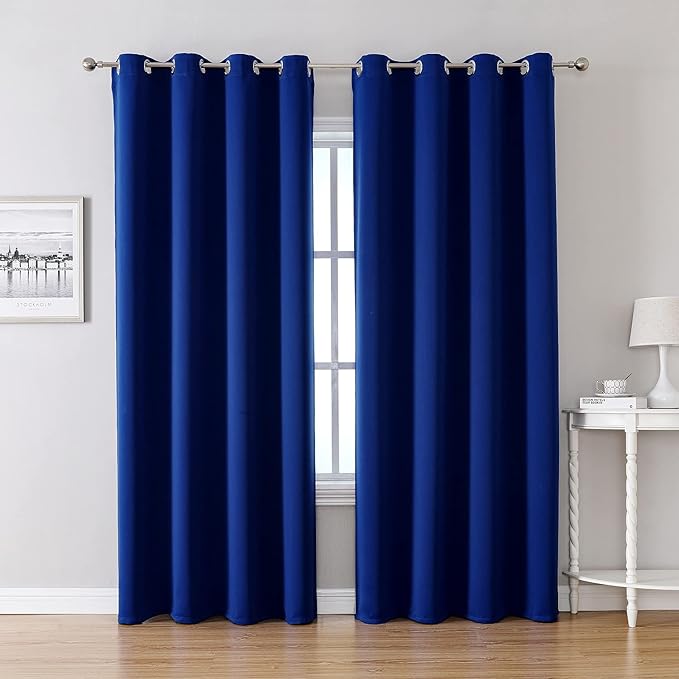 ChrisDowa Blackout Curtains 102 Inches Long 2 Panels Set by ChrisDowa