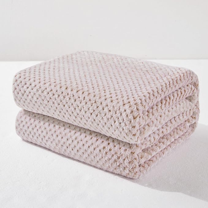Exclusivo Mezcla Fleece Bed Blanket King Size, Super Soft and Warm Blankets by ExclusivoMezcla