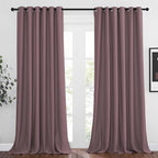 NICETOWN Dry Rose Curtain Panels by NICETOWN