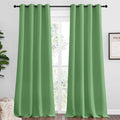 NICETOWN Froest Green Blackout Curtains 120 inches Length by NICETOWN