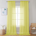 Chyhomenyc Sheer Curtains 108 Inch Length 2 Panels Set, Extra Long Light by Chyhomenyc