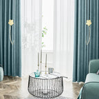 Lewondr Vintage Magnetic Curtain Tieback, 1 Pair Resin Flower Curtain Drapery - Image 4