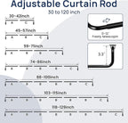 ENJOYBASICS Blackout Curtain rod - Image 5