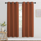 NICETOWN Blackout Window Curtains 72 inches Long, Thermal Insulated Grommet by NICETOWN