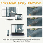 Gwine Short Kitchen Sheer Curtains 36 Inch Length - Image 3