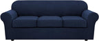 H.VERSAILTEX 4 Piece Stretch Sofa Covers by HVERSAILTEX