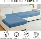 Sofa Covers Couch Covers for Sofa Pet Friendly Couch Cushion Covers Universal - Image 3