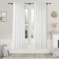 Nanspring Linen 72 Inch Curtains by Nanspring