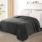 Exclusivo Mezcla Queen Size Flannel Fleece Blanket, Super Soft and Warm - Image 2