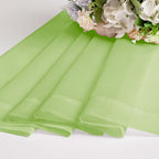 OWENIE Lime Sheer Curtains for Bedroom Living Room 90 Inches Long, Elegant - Image 7