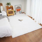 Ghouse Ultra Soft Faux Rabbit Fur Rug 5x7, Machine Washable Area Rugs by Ghouse