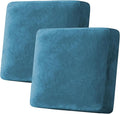 H.VERSAILTEX Velvet Stretch Couch Cushion Cover Plush Cushion Slipcover by HVERSAILTEX