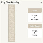 Hallway Runner Rug 3x16 - Image 5